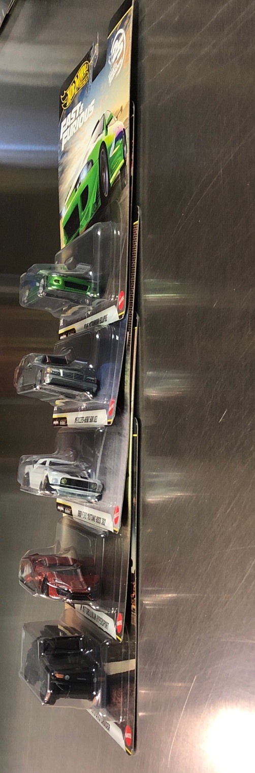 HOT WHEELS PREMIUM 25 YEARS OF FAST & FURIOUS CASE N 1995 MITSUBISHI SET OF 5