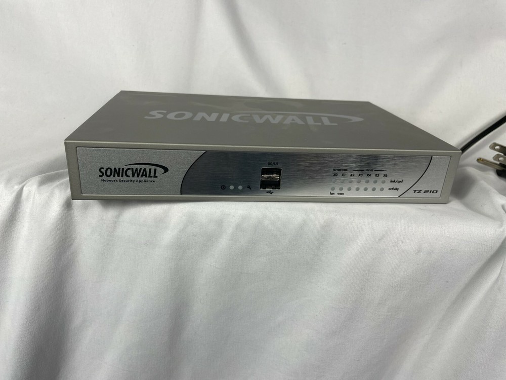 Sonicwall TZ 210 Network Security Appliance Model/Type APL20-063 D-11178