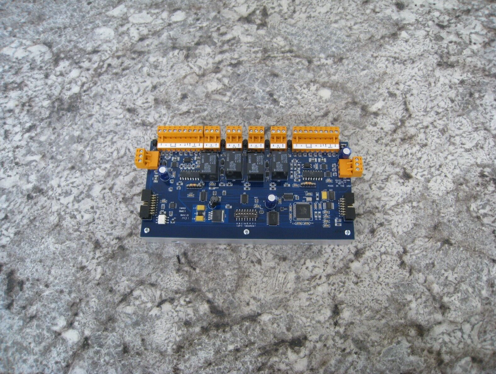 Galaxy Access Control 20-0235-10 635 DRM Dual Reader Module Circuit Board Used