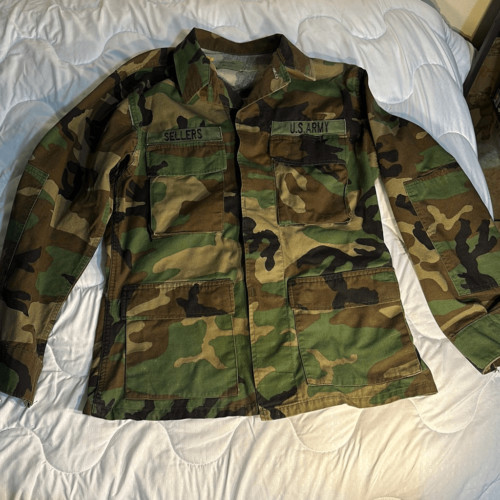 US Army Camouflage Jacket Size S