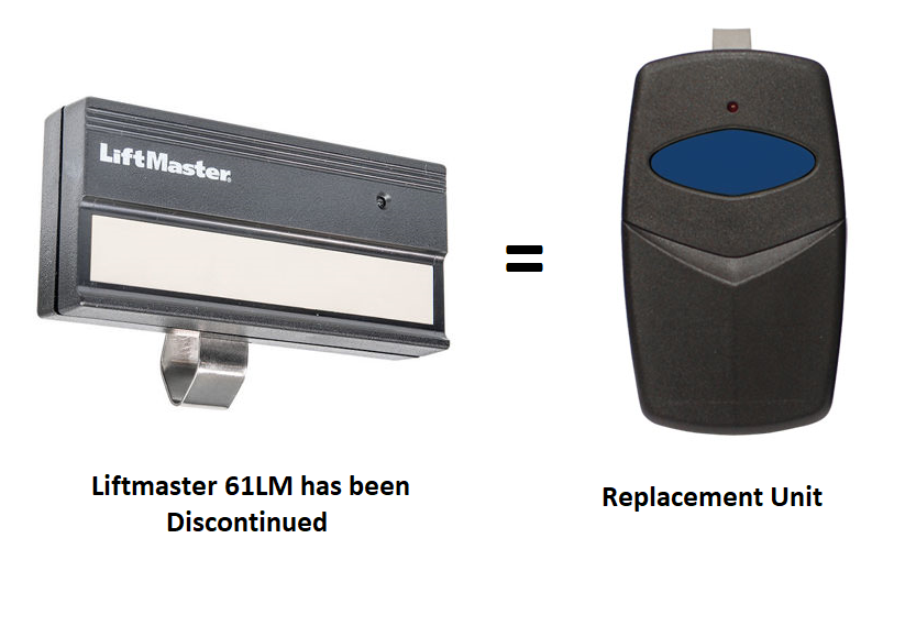 Liftmaster 61LM 4-Pack 1-Button Dip Switch Remote Control