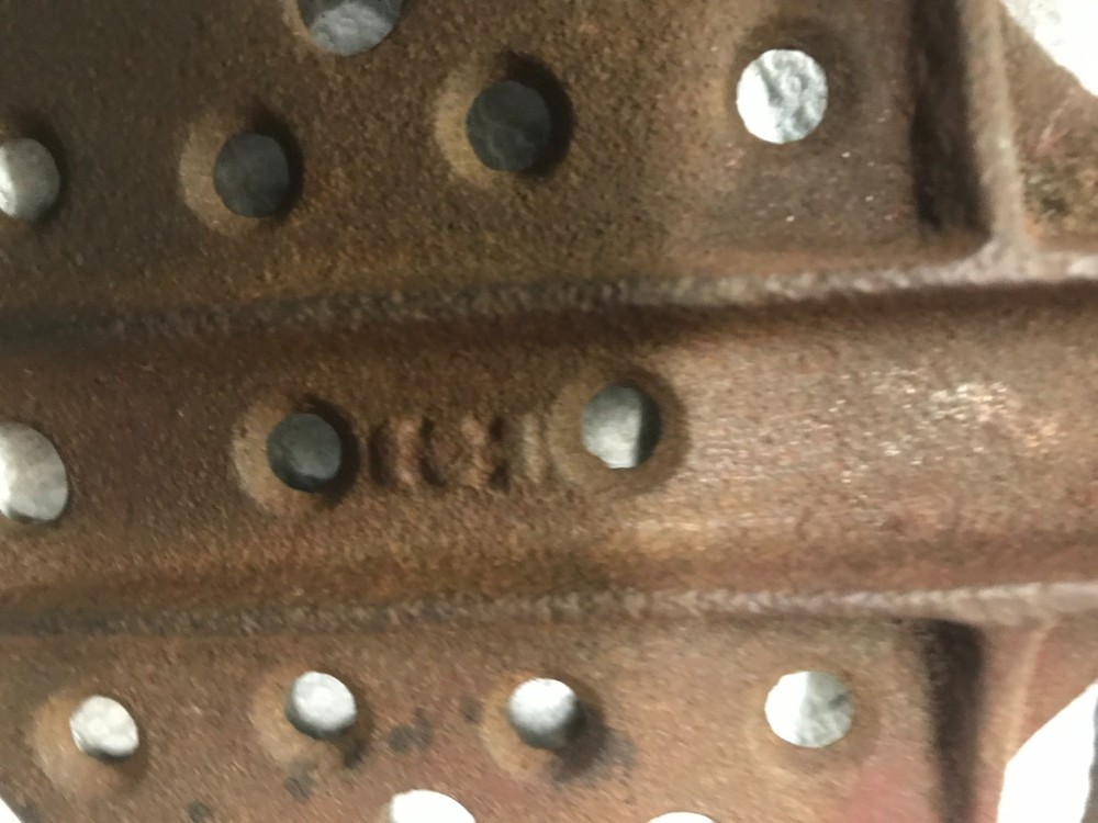 Vintage Late 1800's Ornate hinge