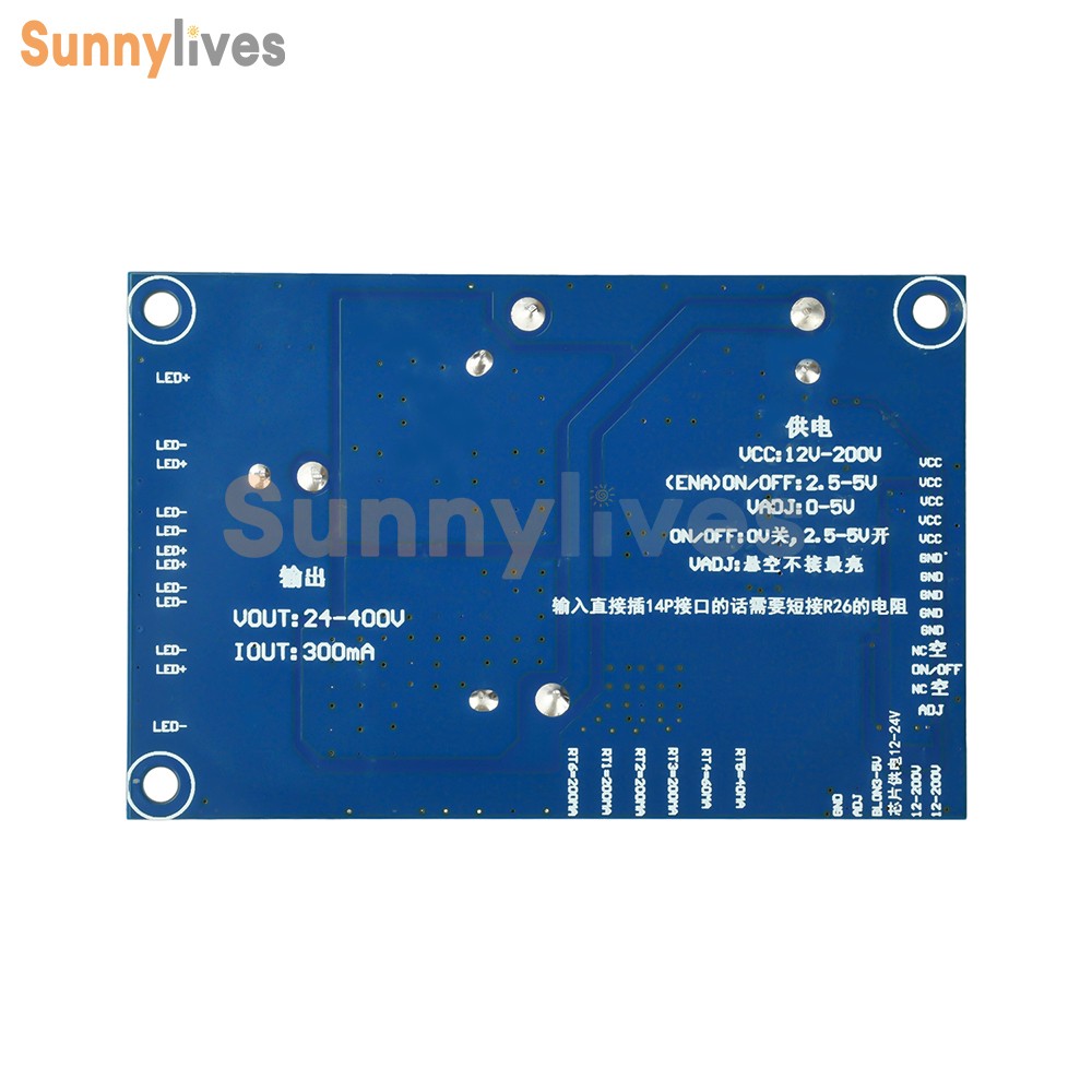 LED Backlight Driver Board 32-100inch LCD TV Constant Current Step Up Module