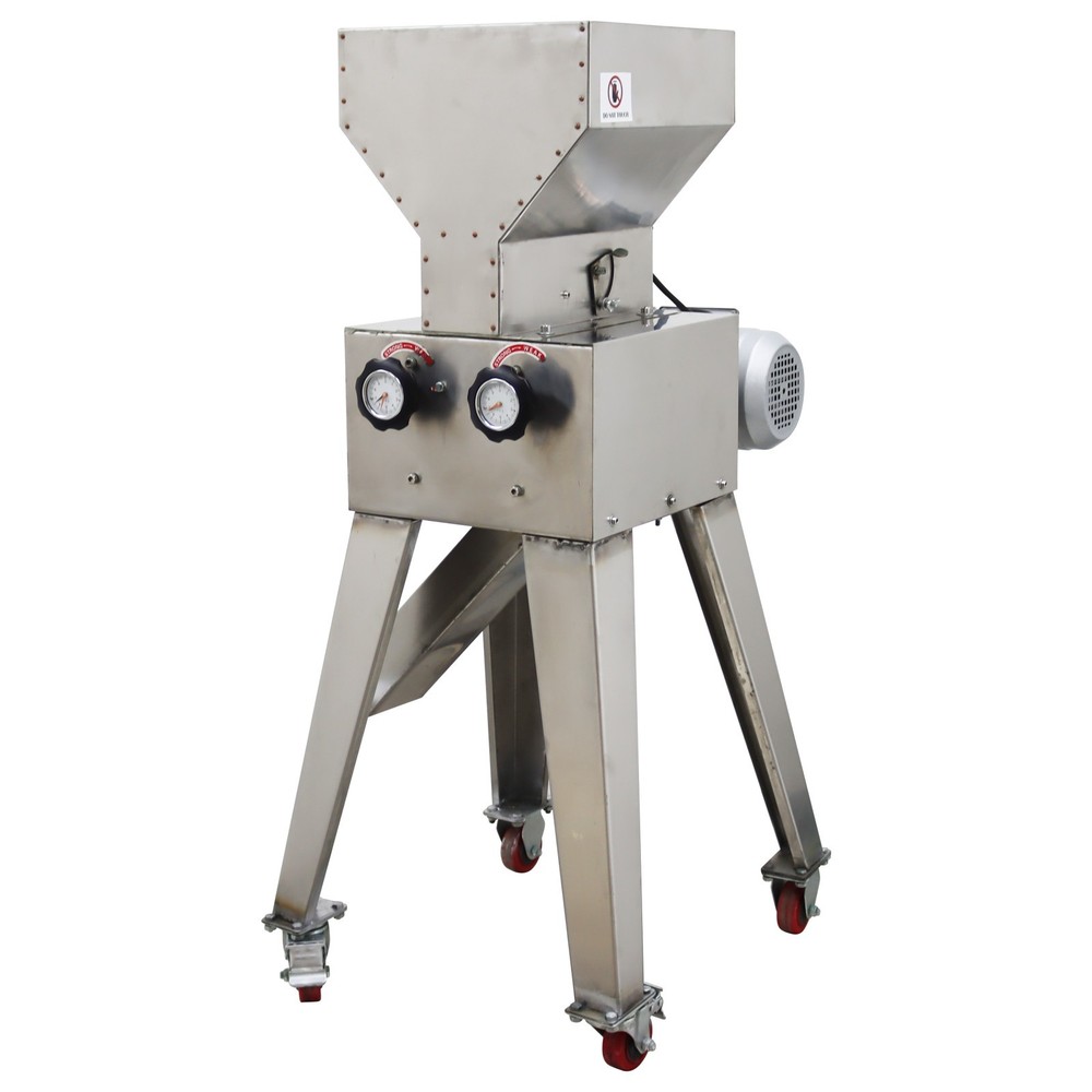 Electric Multi Functional Roller Crusher Wheat Corn Grain Crushing Machine 110V