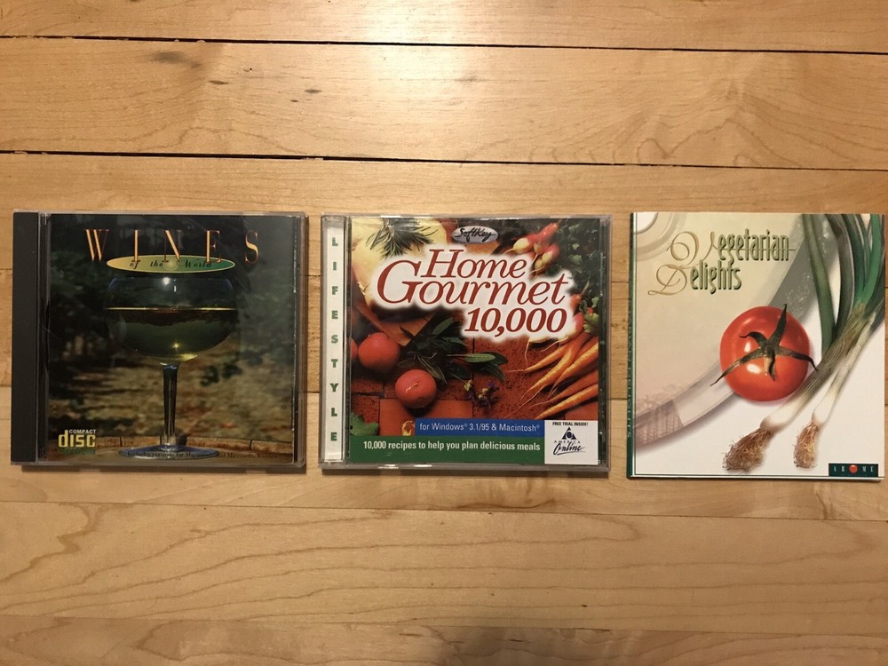 Cooking CD-ROM Bundle (3 DISCS)