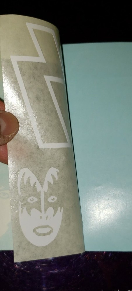 The Band Kiss Decal with Face Images