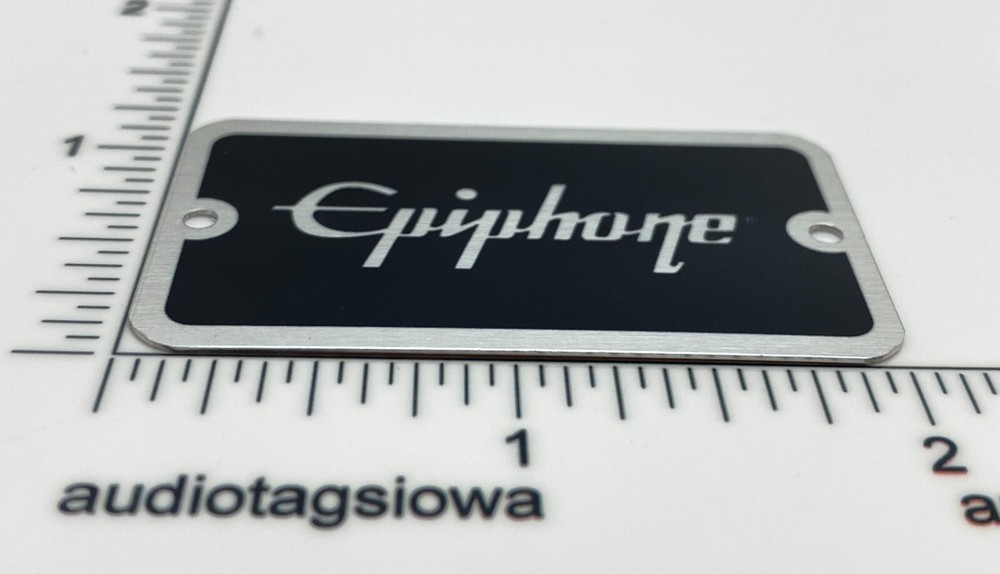 Epiphone Custom Logo Badge Custom Made Metal