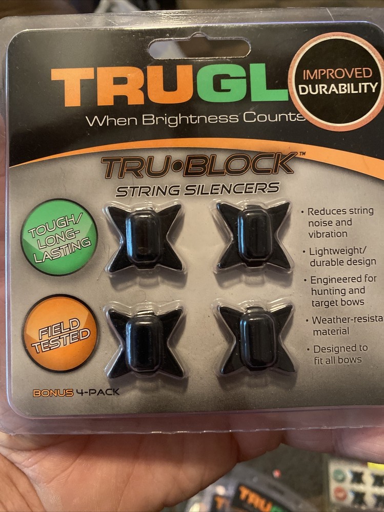 Truglo Tru-Block string silencers 4 pack