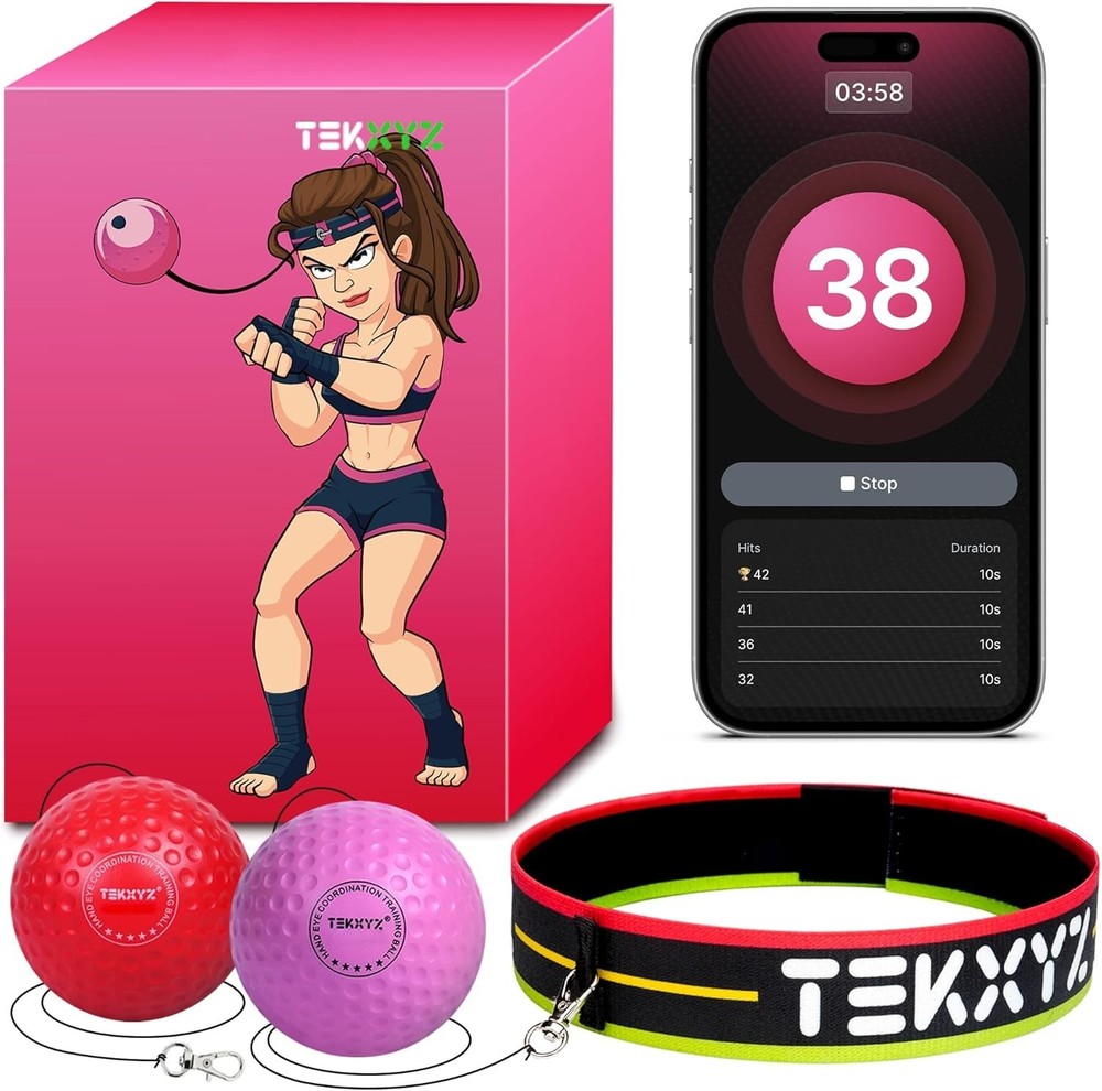 Reflex Ball with Counter App & Online Community