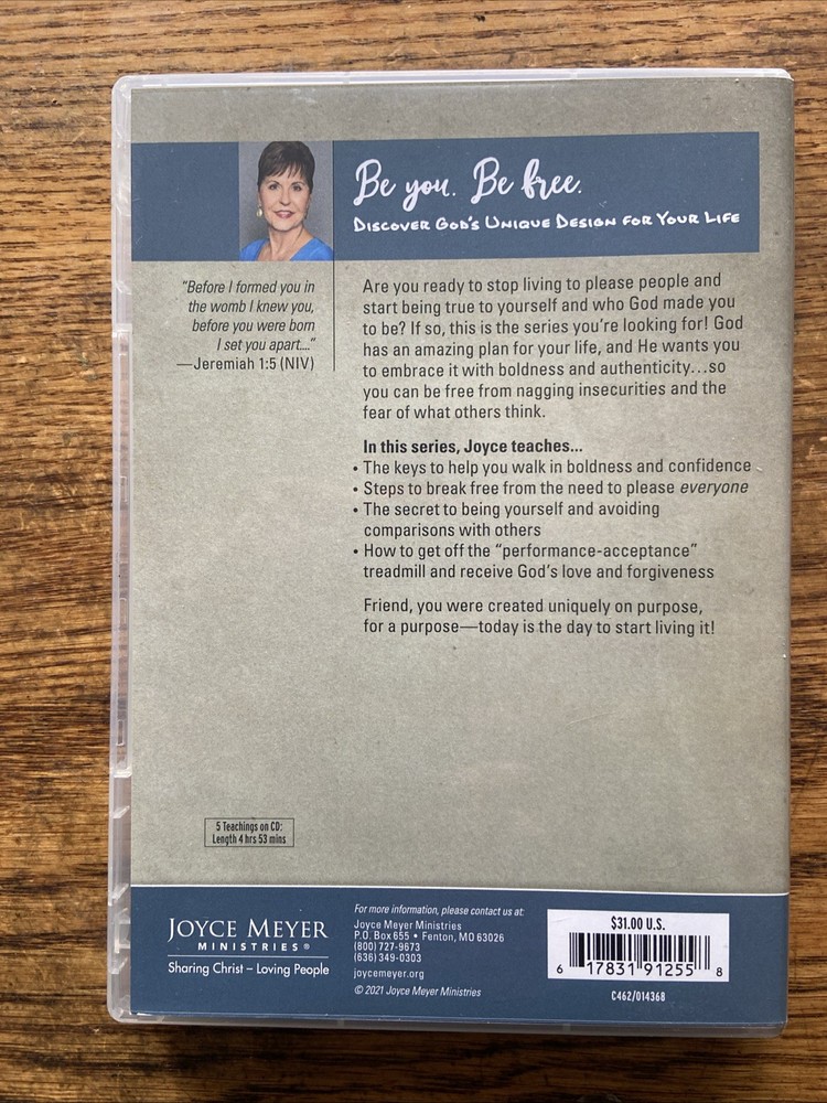 Joyce Meyer CDs Lot Of 4