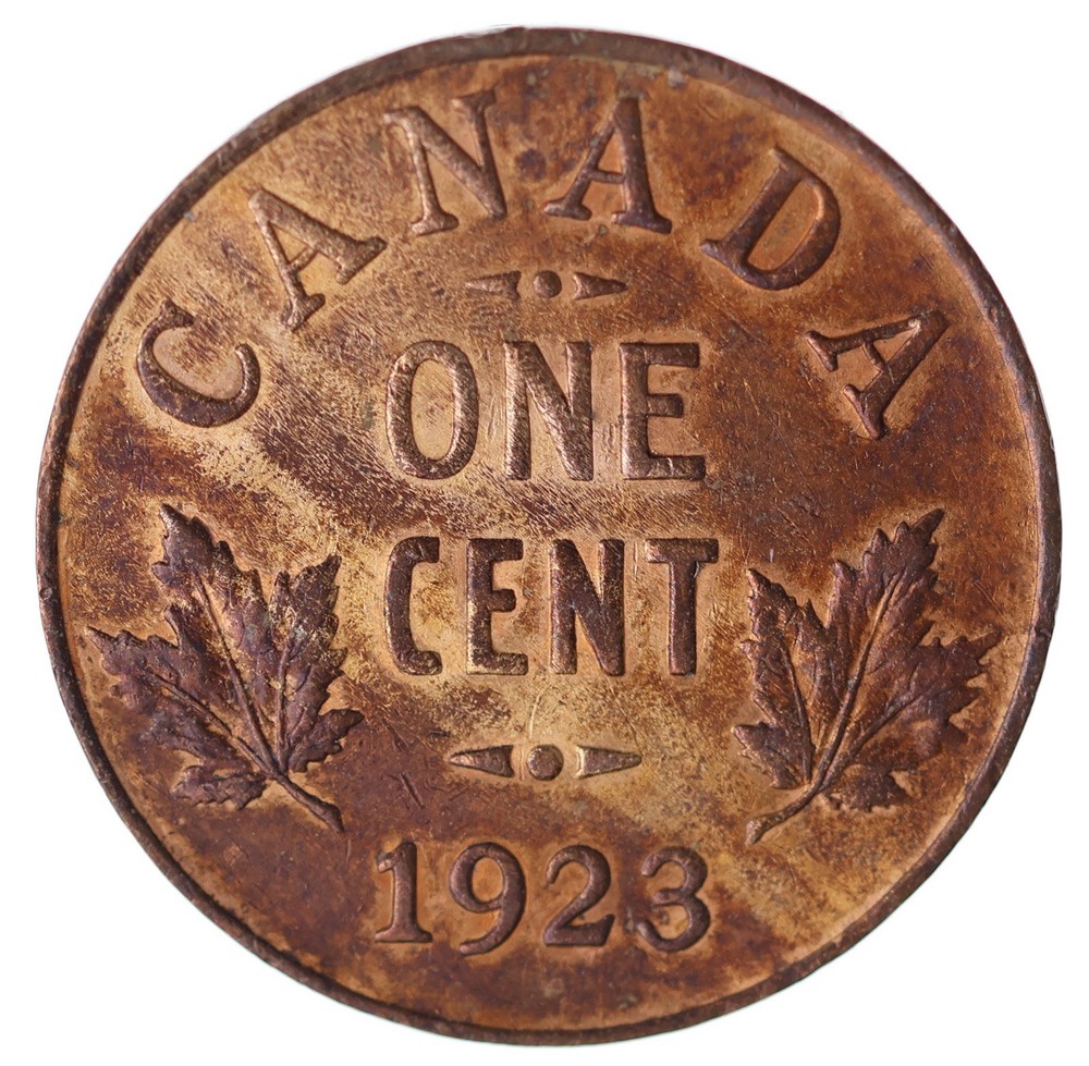 1923 Canada 1 Cent - VF/EF - Cleaned Lot#13759