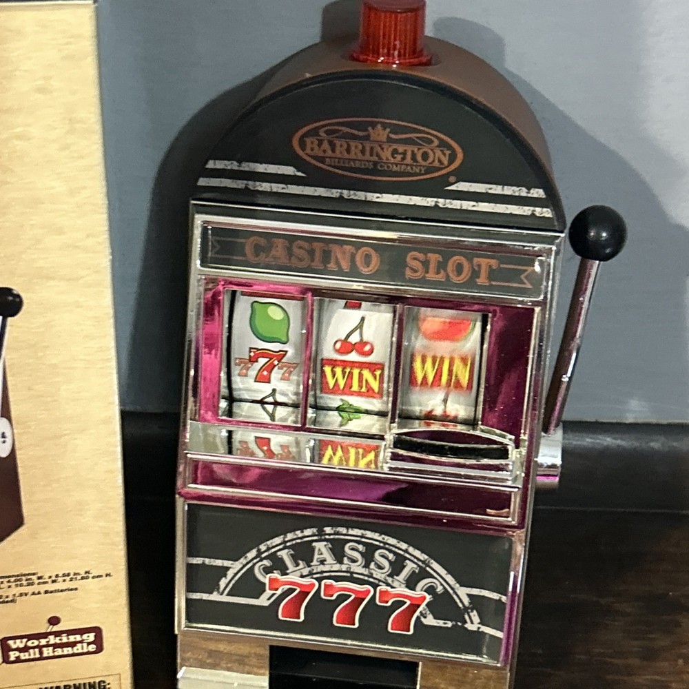Barrington Tabletop Slot Machine toy