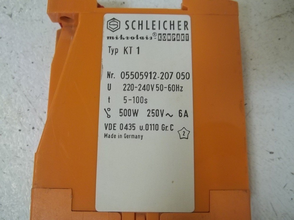 SCHLEICHER TYPE KT 1 TIMING MODULE UNMP