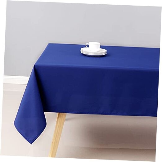 Rectangle Tablecloth Water Resistant 60" x 120" Rectangular Royal Blue