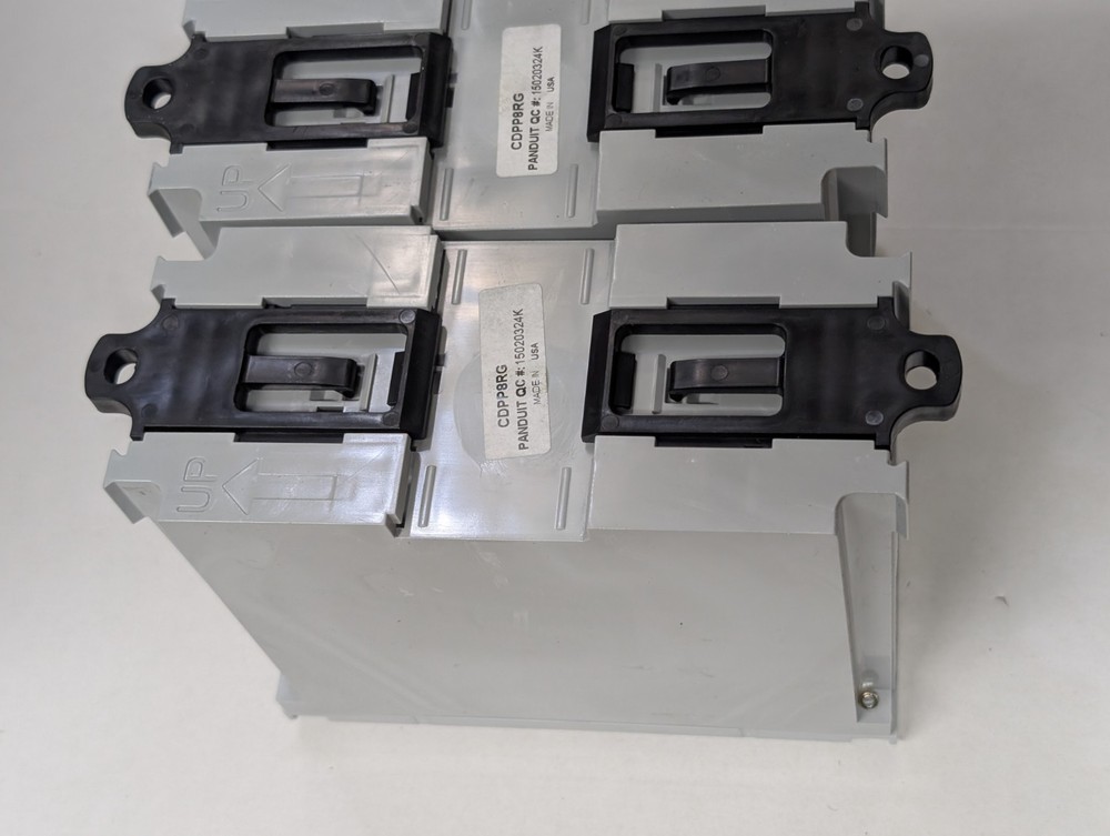 New Panduit CDPP8RG DIN Rail Shielded Patch Panel - No Box