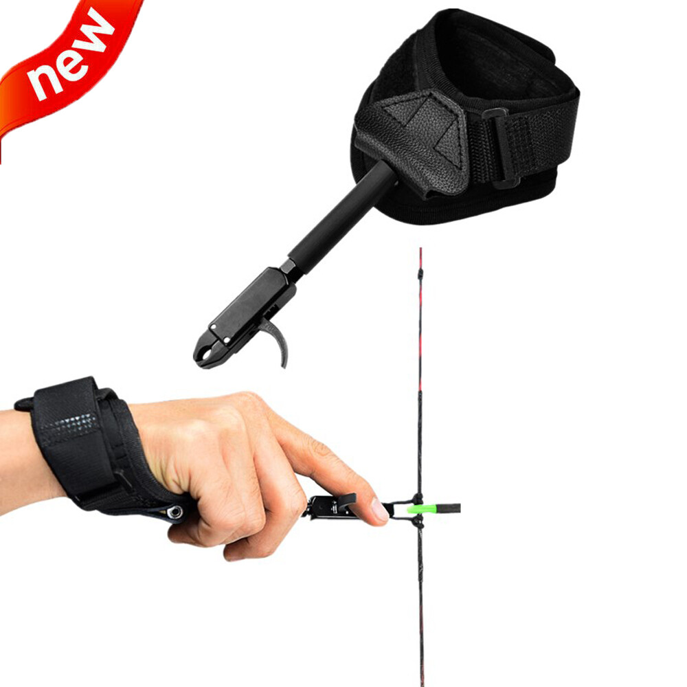 Archery Compound Bow Release Aids Adjustable Trigger Caliper Quick Release