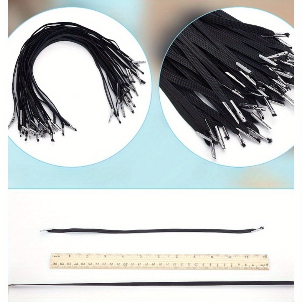 100pcs Polyester Elastic Closure for Travelers Notebook Stretchy Closure