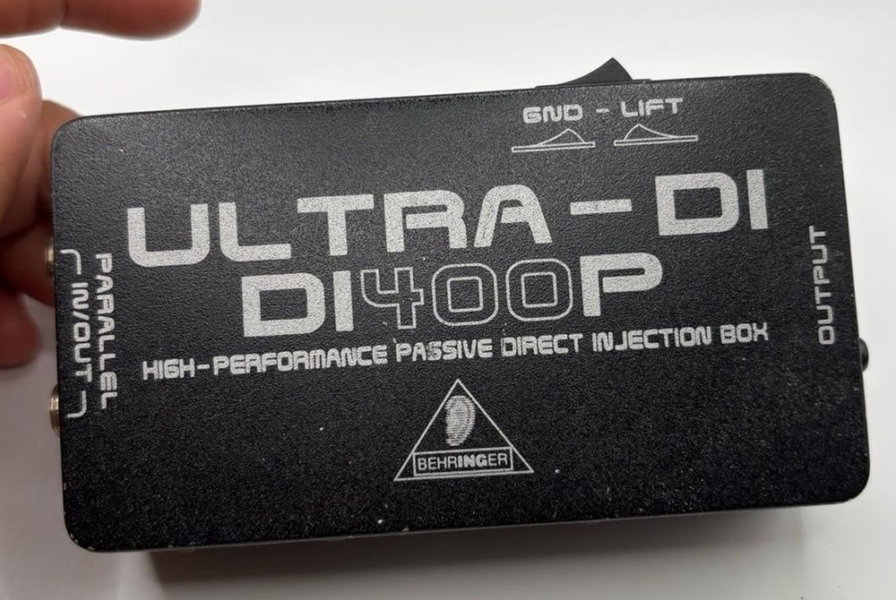 Behringer Ultra-DI DI400P High Performance Passive Direct Injection Box