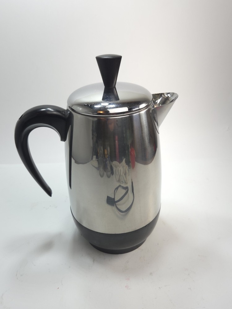 Vintage Farberware Superfast 2-8 Cup Coffee Percolator Model 138B Tested Working