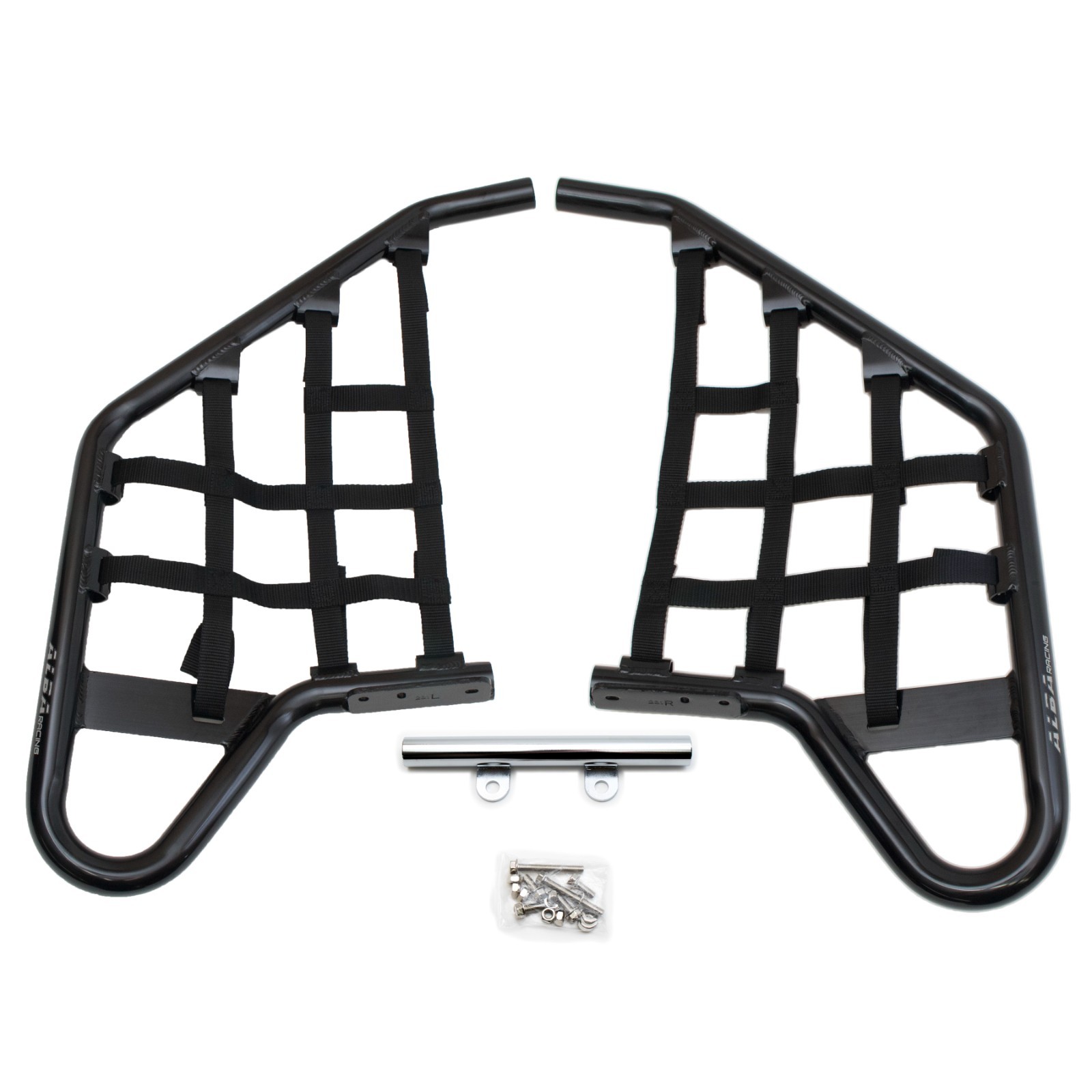 Polaris Predator 500  Nerf Bars  Alba Racing  Black Black 208 T1  BB