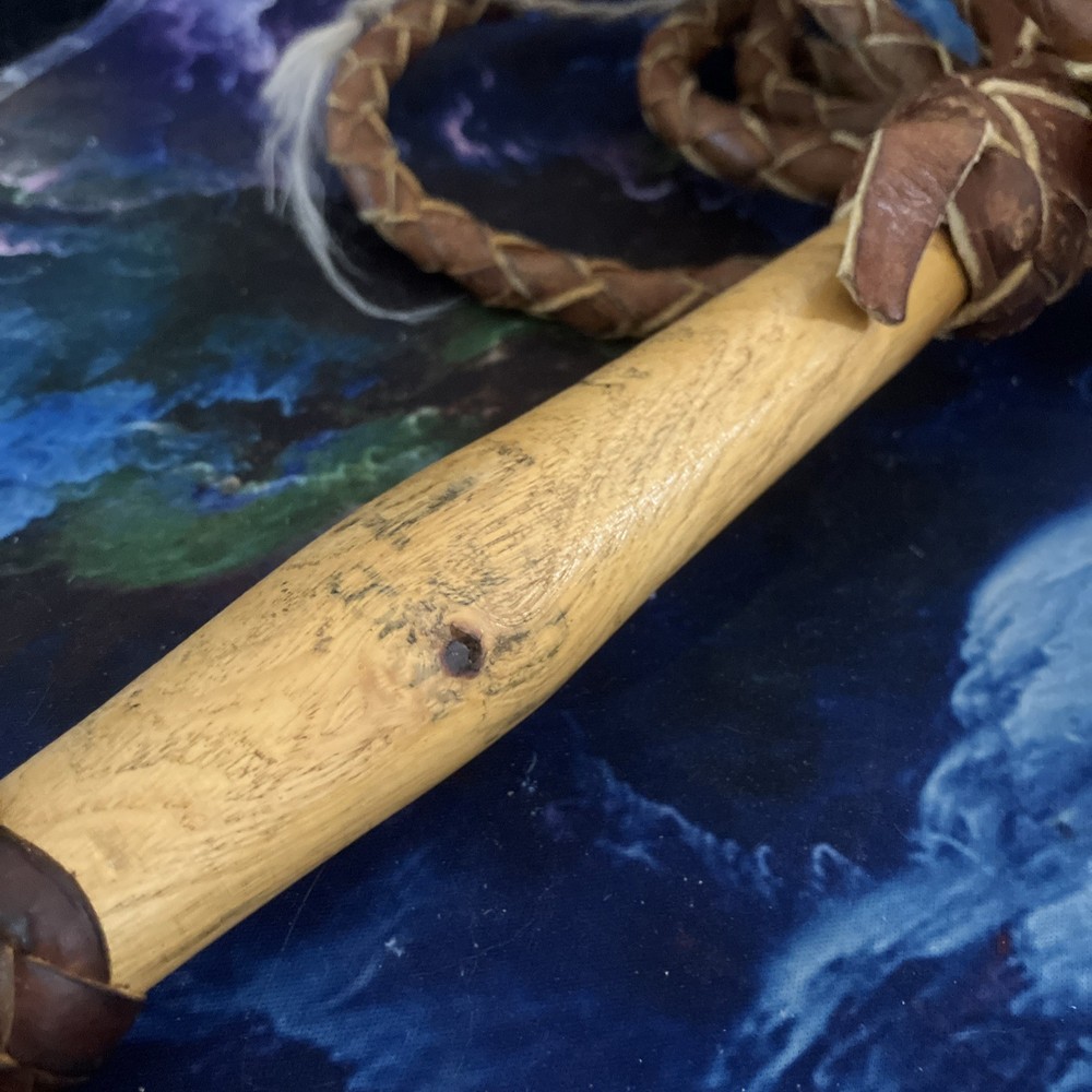 Swivel Handle Bull Whip 10 Ft