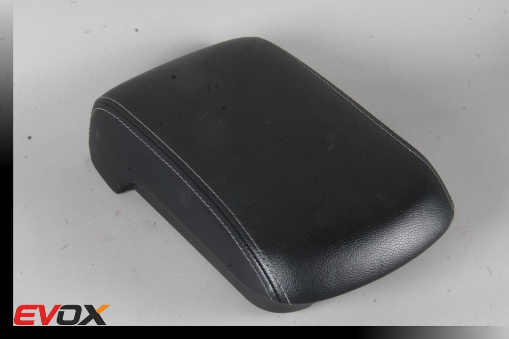 08-15 MITSUBISHI LANCER EVOLUTION EVO X CENTER CONSOLE ARMREST LID LEATHER