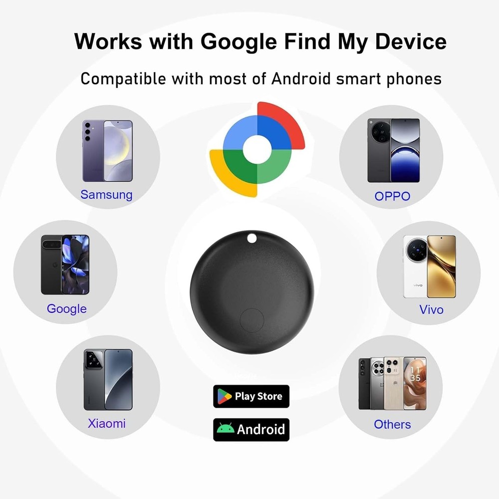 Air Tag for Android,Android air Tags-2 Pack Google Certified Androi... Fast Ship