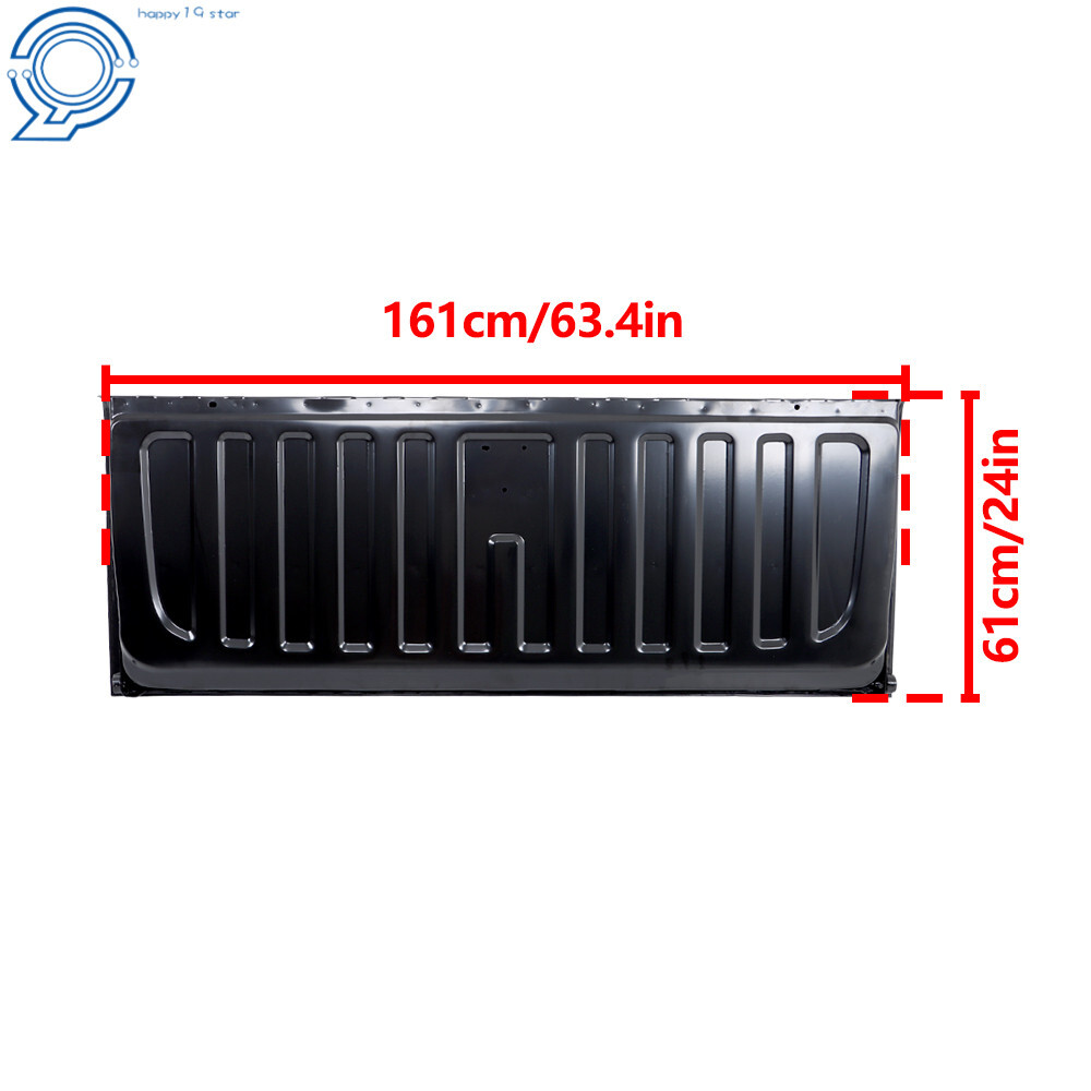 Tailgate Primed For 2007-2013 Chevy Silverado GMC Sierra Gate Shell Tailgate