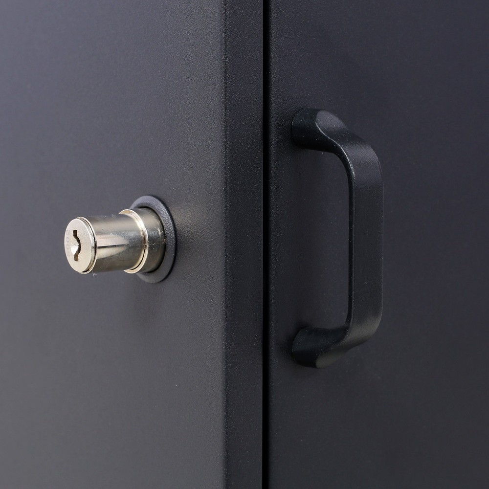 Lockable Large Parcel Drop Box Porch Mailbox with Secure Compartment