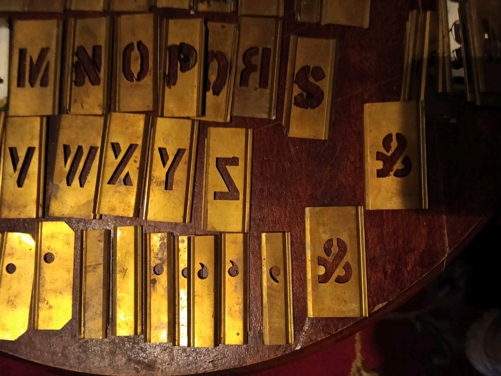 96 PC 2 Sets Brass Letter and Number Stencils- plus