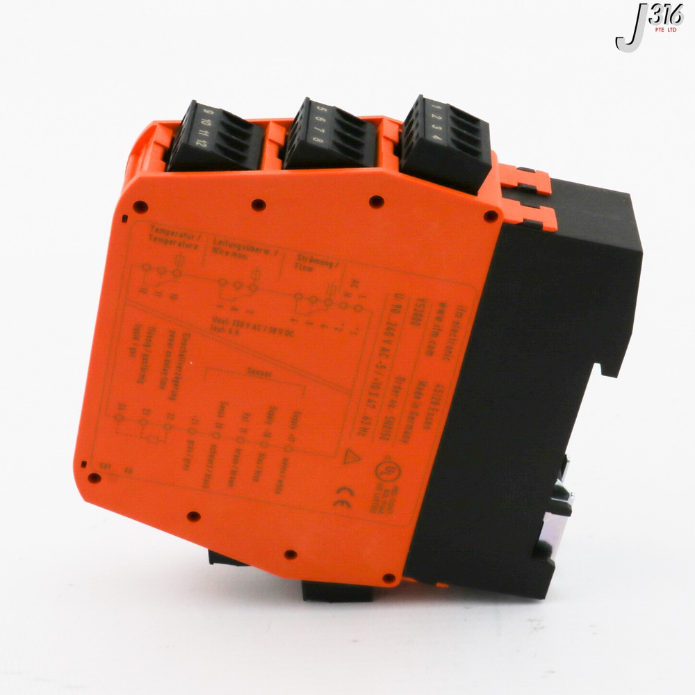 31554 IFM ELECTRONIC FLOW CONTROLLER (NEW) SN0150