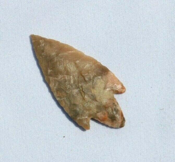 SAHARA NEOLITHIC SEMI-TRANSLUCENT MULTI-COLORED AGATE POINT