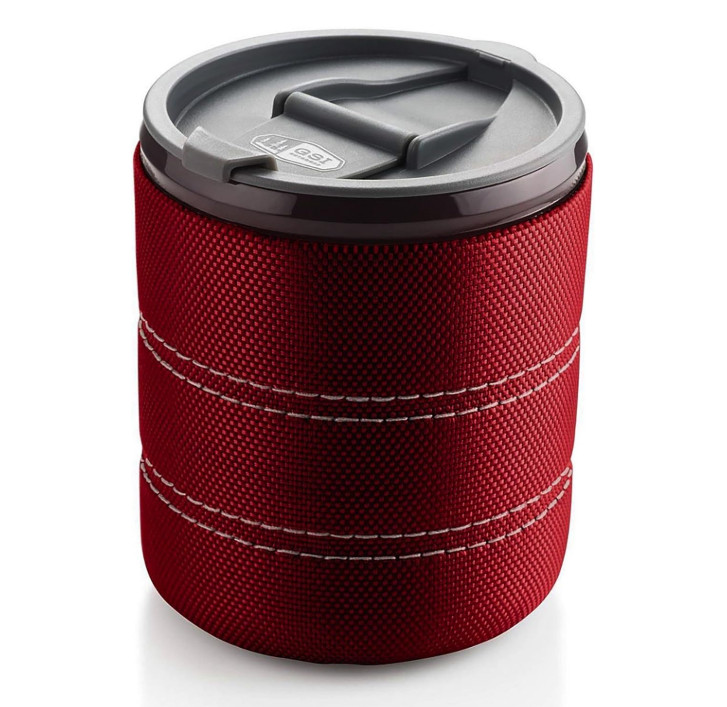 GSI Infinity Backpacker Mug - BPA Free - Ultra Lightweight - 17 fl oz Red