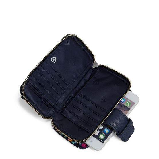 Vera Bradley RFID Smartphone Wristlet Butterfly Flutter