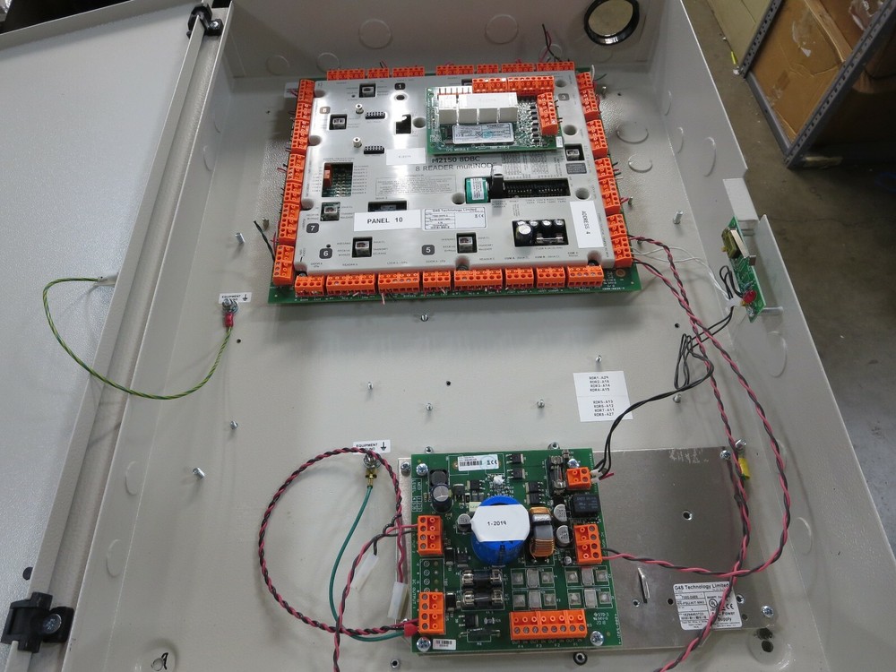 Group 4 Technology, 7000-5460-2 & 7000-5478, Door Controller/Reader,With Cabinet