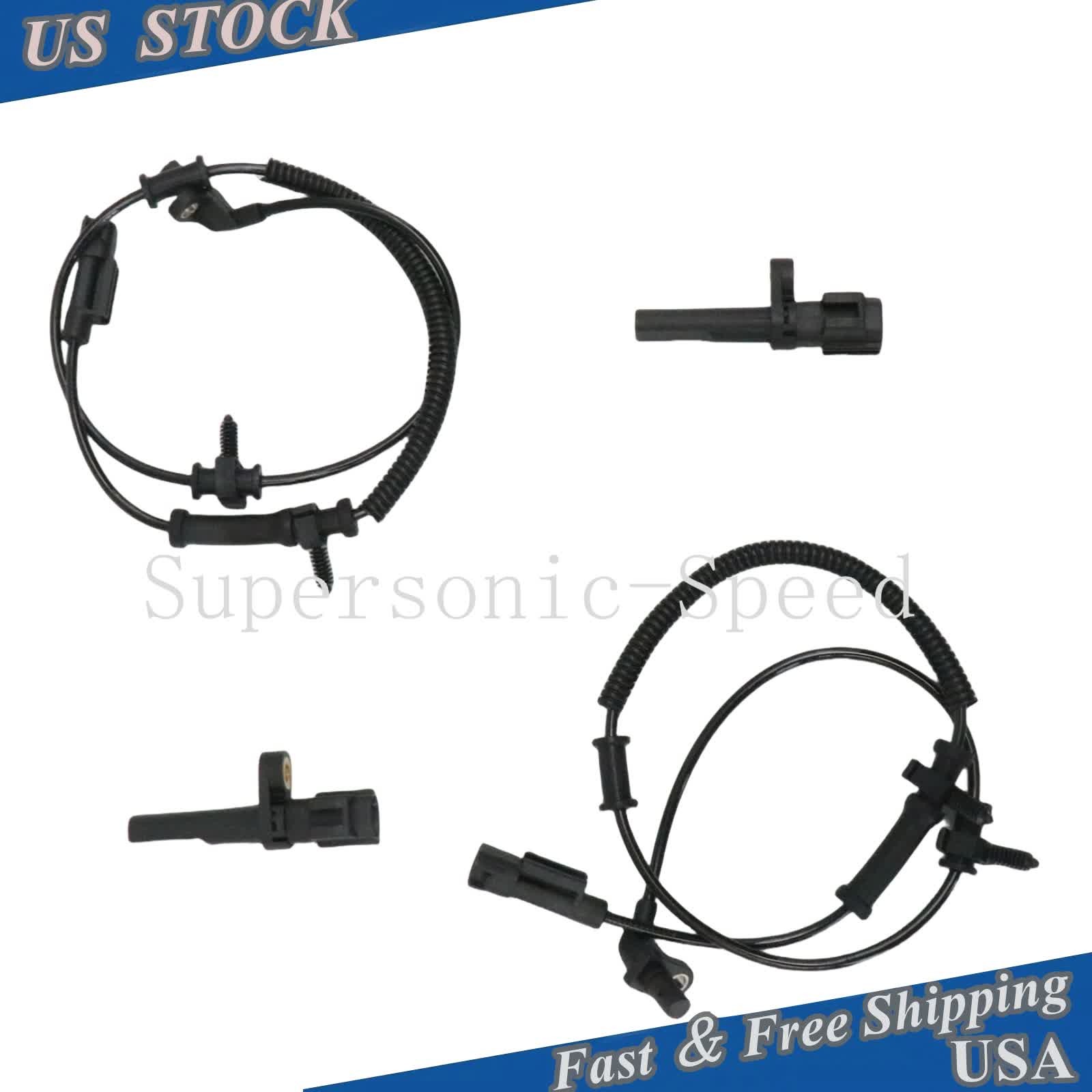 4 For Dodge Ram Set Of ABS Wheel Speed Sensor 1500 2009 2010 2011 2012 3.7/5.7L