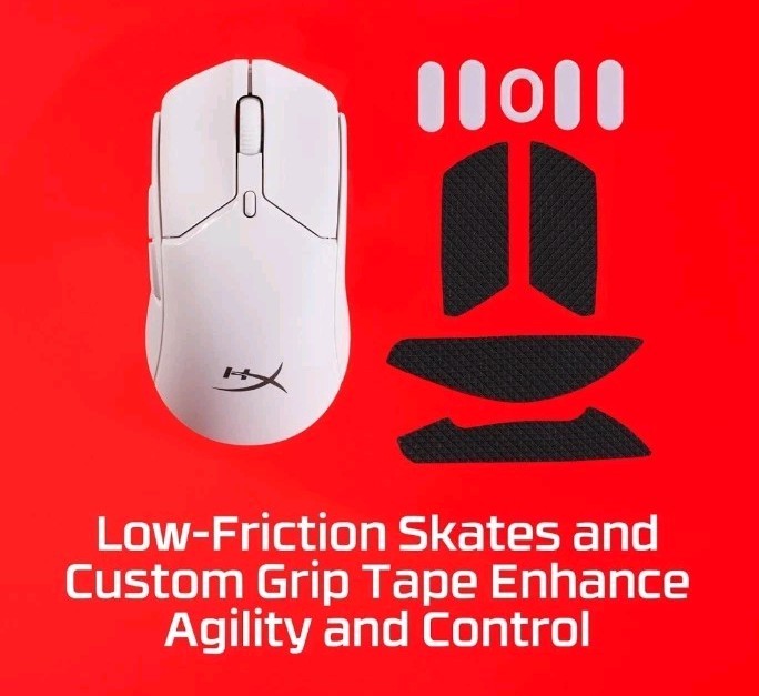 HyperX Pulsefire Haste 2 Mini Wireless White Gaming Mouse