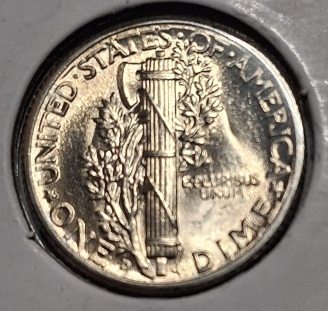 1942-D Mercury Dime