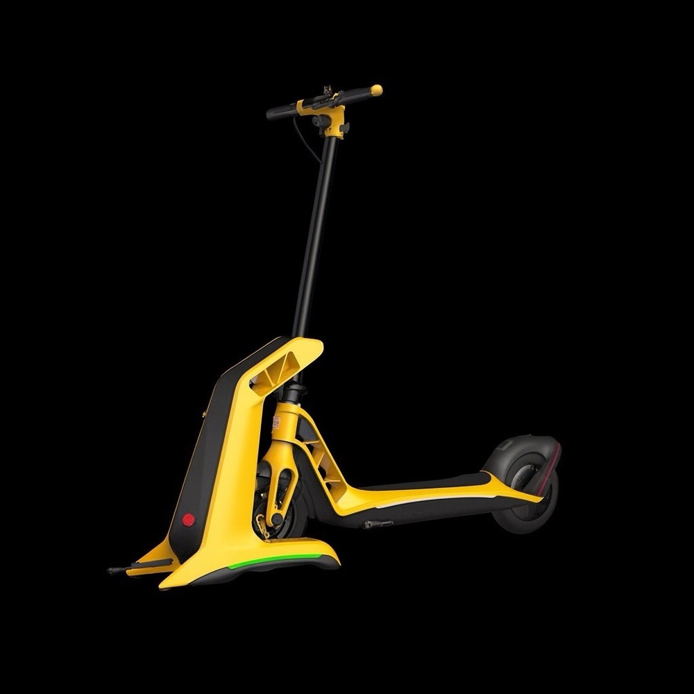 Bugatti Scooter Charging Station - Yellow