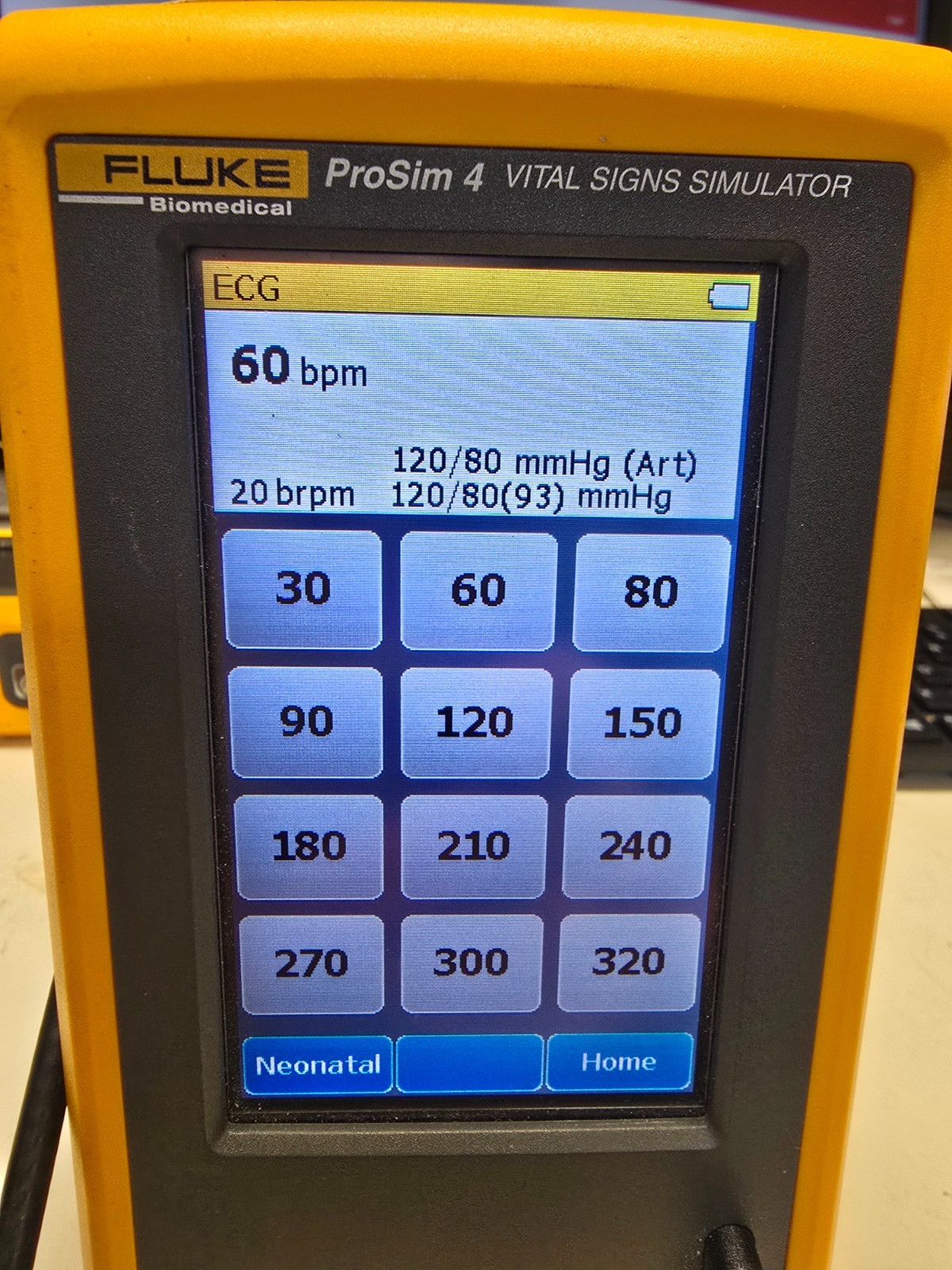 FLUKE Biomedical ProSim 4 Vital Signs Simulator TESTED 7-2022 Calibration
