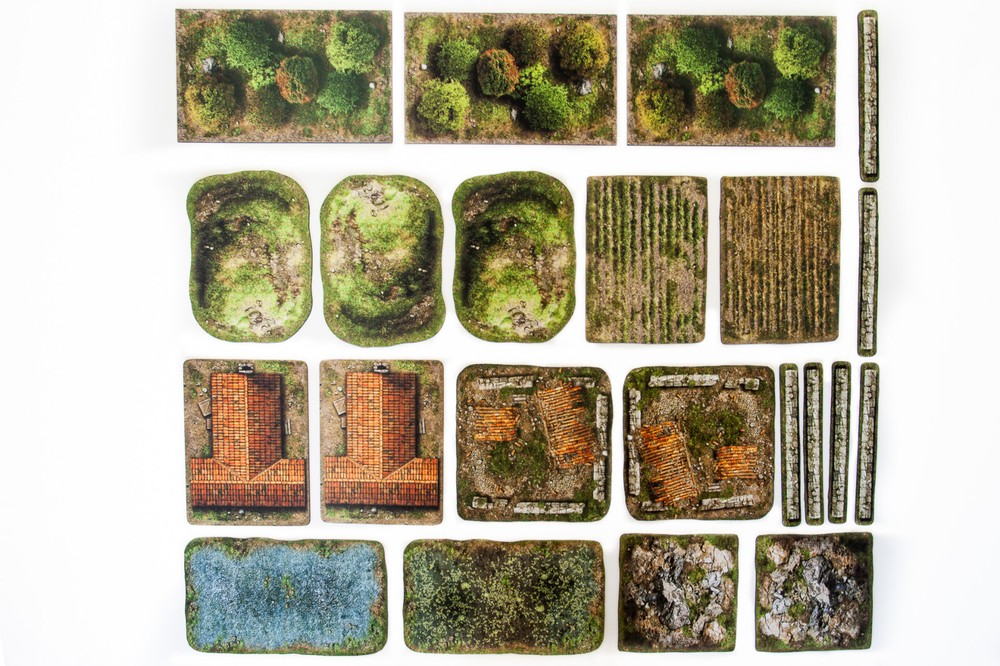 The 9th Age - Dedicated 2D Terrain Tournament Set