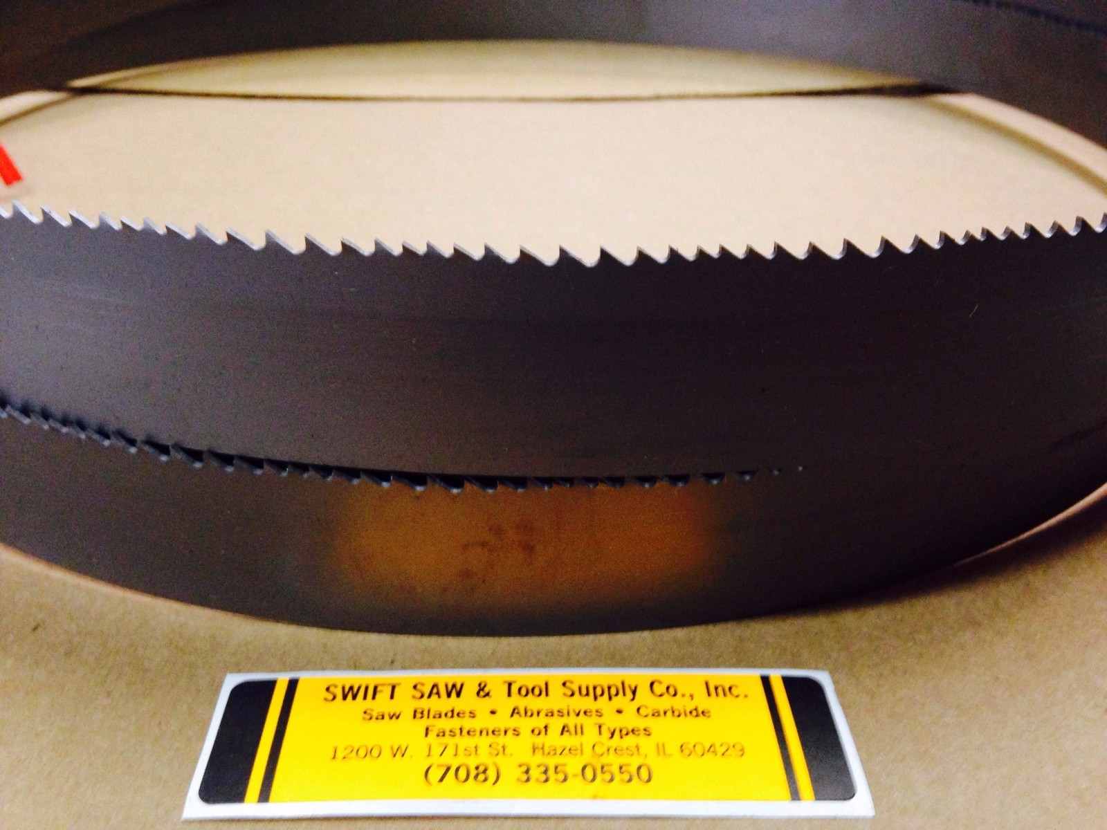 162" (13'6") X 1-1/4 X .042 X 5/8T COBALT BIMETAL BAND SAW BLADE DISSTON USA