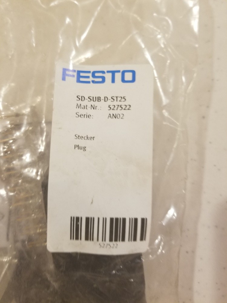 FESTO 527522, SD-SUB-D-ST25 D-Sub 25 Stecker Plug