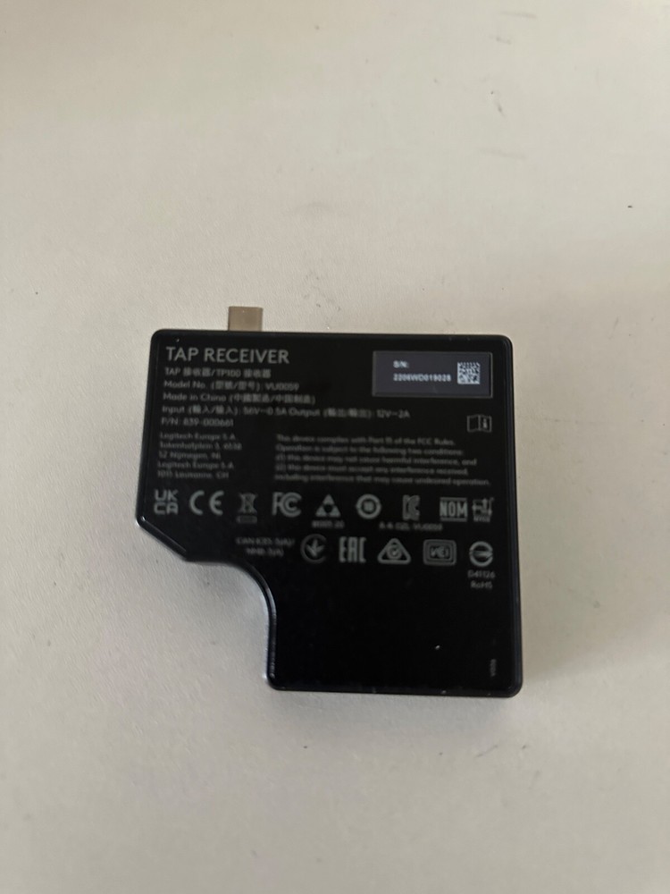 LOGITECH VU0059 Tap Receiver - Unit Only