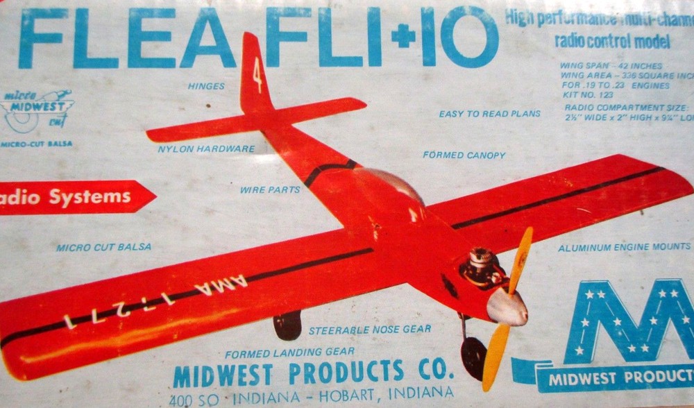 Phil Kraft's FLEA-FLI PLAN & CONSTRUCTION ARTICLE to Build RC Model Airplane