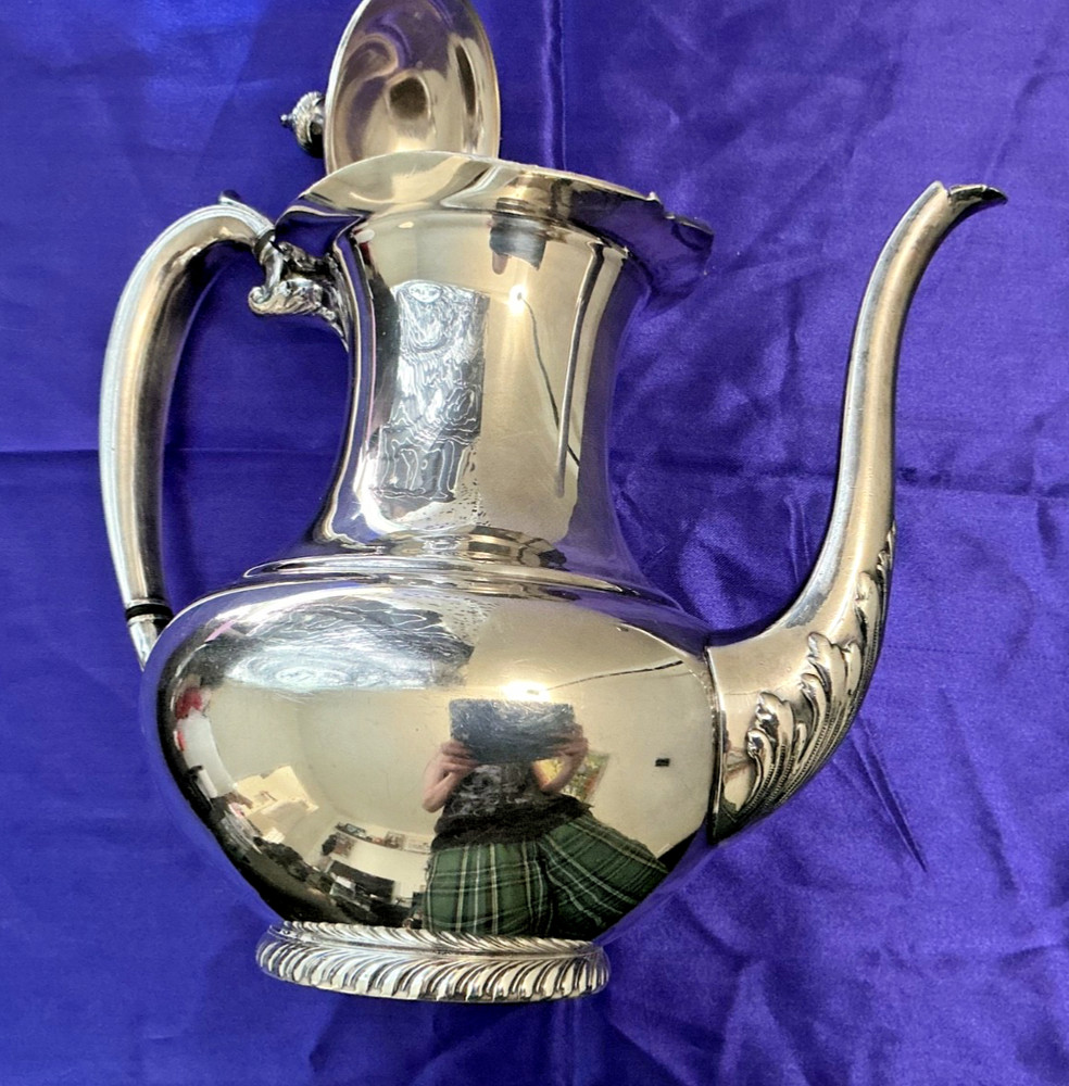 Community Plate Georgian Pattern Coffee Pot