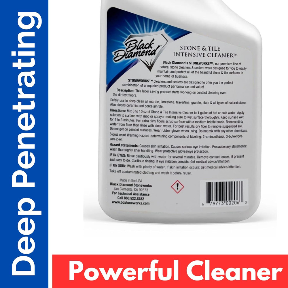 Black Diamond Stoneworks Stone & Tile Intensive Cleaner – Professional Deep Clea