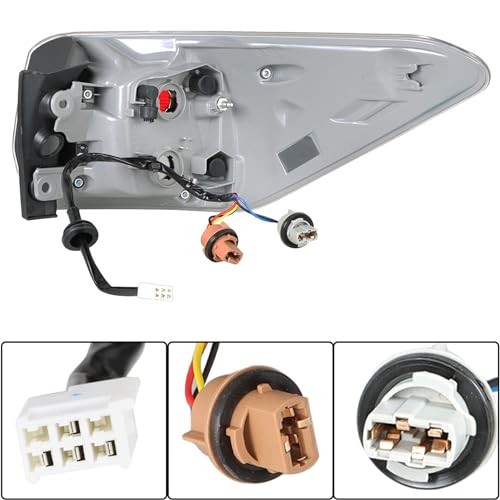 Driver Side Outer Tail Light Replacement for Highlander 2014 2015 Left Side