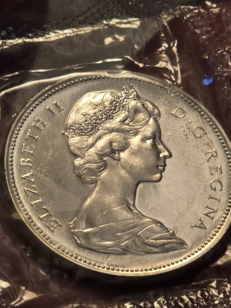 1966 Canada Proof Like Mint Set; GEM BU SILVER COINS!