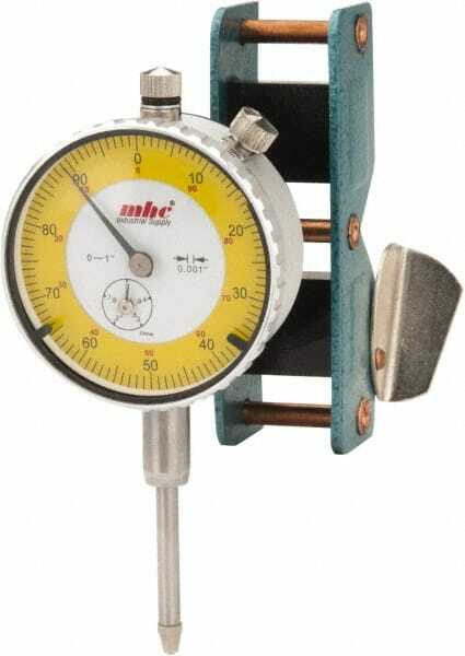 Value Collection 0.001" Graduation, 0-100 Dial Reading, Dial Indicator & Base...